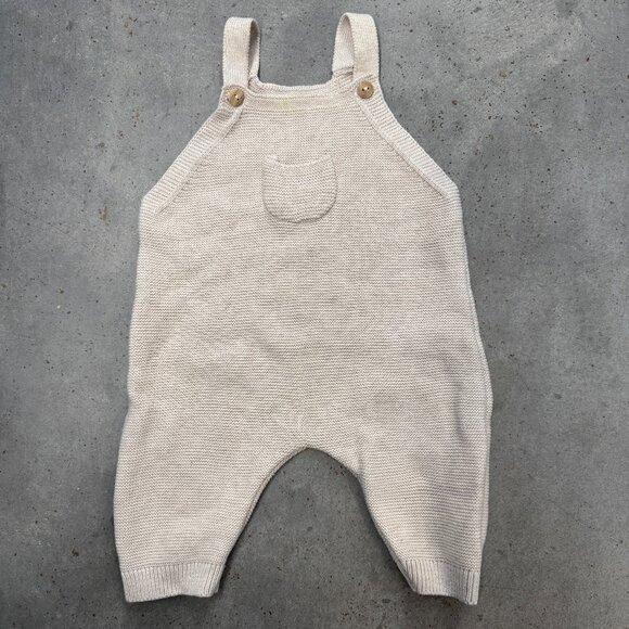 Zara Baby Knit Overalls | Size 1–3 Months | Great Condition - Picture 1 of 2